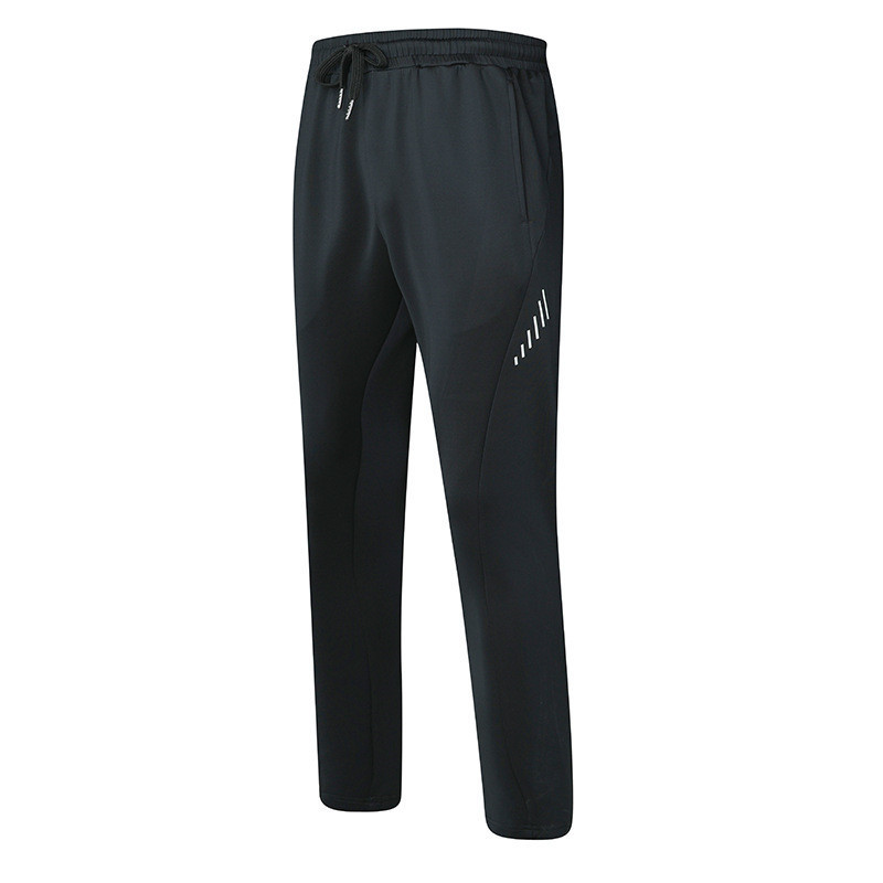 Schnelltrocknende Laufhosen für Damen und Herren – Atmungsaktive Jogginghosen mit geradem Bein für Fitnessstudio, Wandern und Outdoor-Sportarten (Schwarz, XS-5XL)_voghion.com