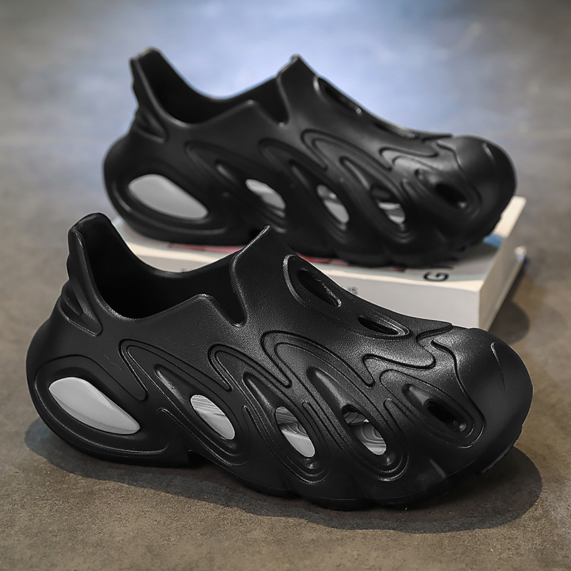 Zapatos con agujeros de coco, deportes al aire libre de verano para padres e hijos