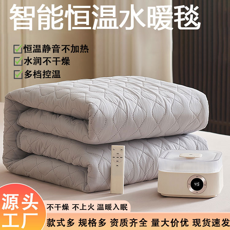 水暖毯数显遥控水暖电热毯单人双人智能恒温电褥子家用工厂批发