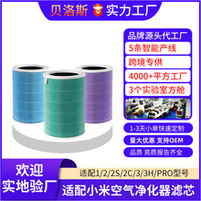 适用小米空气净化器滤芯2s/1/2/3 4 pro/4lite/ProH/max米家P1