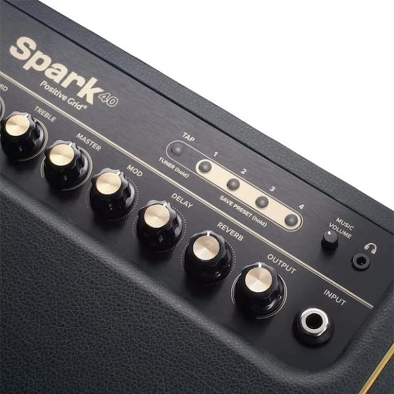Зарядная Bluetooth-колонка PositiveGrid Spark Mini 40 для бас-гитары и записи звука с баса
