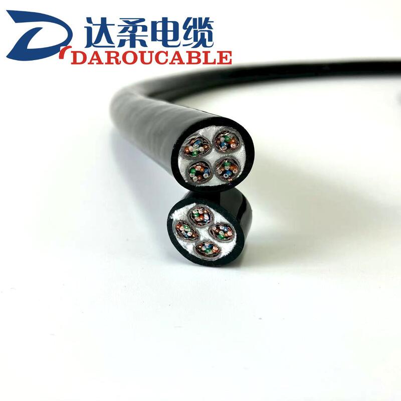 Industrial Ethernet communication network cable, high temperature resistance, anti-interference durability, long service life, super six CAT6E