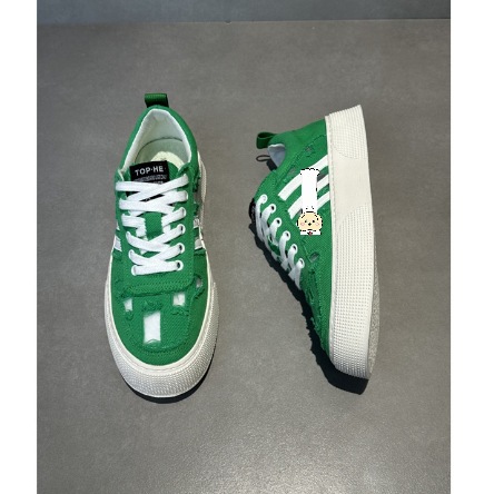 Three-Stripe Sneakers for Men 2025 New Comfortable and Breathable Canvas Shoes Soft Sole Lightweight Versatile Popular Hot Style Casual XS