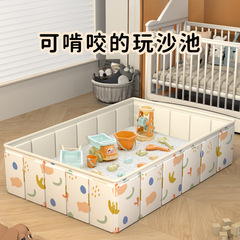 - サンドプール子供用屋内砂おもちゃ砂フェンス赤ちゃん砂遊び砂掘りセット砂子供用非毒性