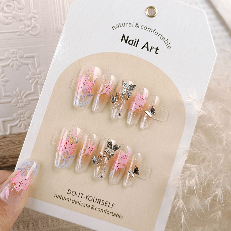 10 piezas de parche de uñas decodificadas, pequeño libro rojo, venta al por mayor de piezas de uñas, fototerapia hecha a mano, usar uñas