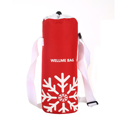 AliExpress Oxford Cloth Round Ice Bag Insulated Strap Cup Cover Portable Cold Breast Milk Drink Preservation Bag