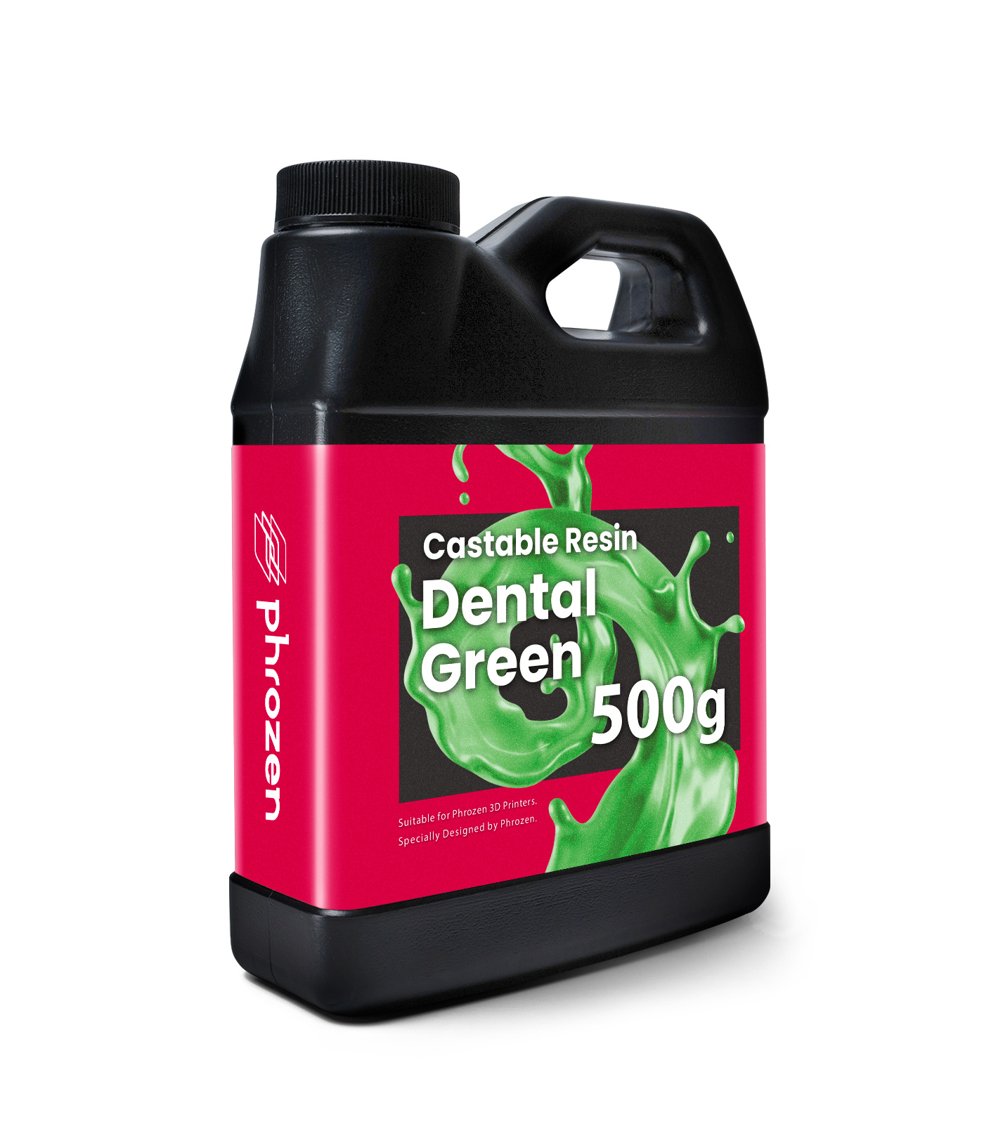 phrozen 牙科铸造树脂500g低收缩率牙模3d打印光敏树脂