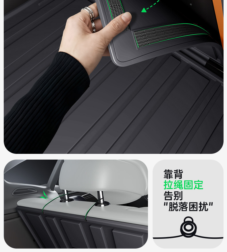 Suitable for Great Wall H10 trunk mat TPE26 model five/six-seater integrated trunk mat car modification floor mat accessories