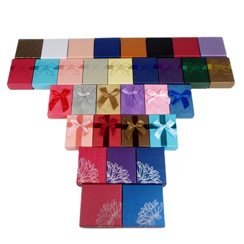 Heaven and earth cover paper box jade jewelry gift pendant bracelet pendant packaging box jewelry storage box wholesale