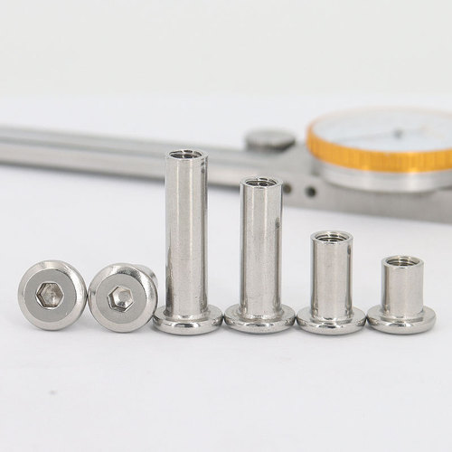 304 stainless steel beveled hexagonal nut M3-M10 locking screw flat head beveled hexagonal splint nut