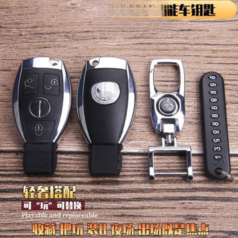 适用豪车钥匙车钥仿真模型收藏保时捷奔驰宝马奥迪玛莎小牛宾利凯|undefined
