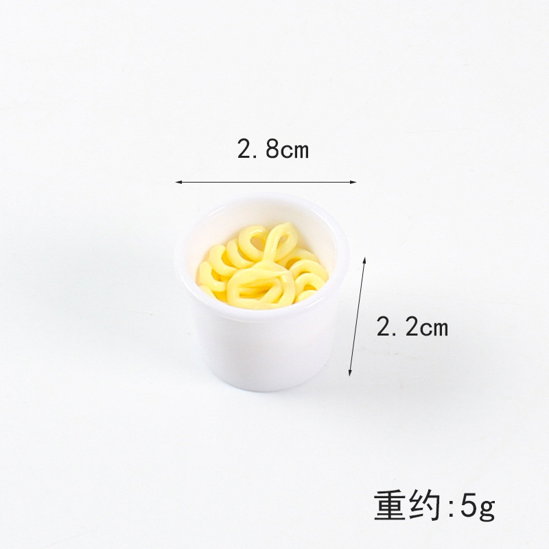 シミュレーション食品カップラーメンのモデルDIY日本式食遊びラーメンの麺の小さい碗の部品のままごとのおもちゃ|undefined