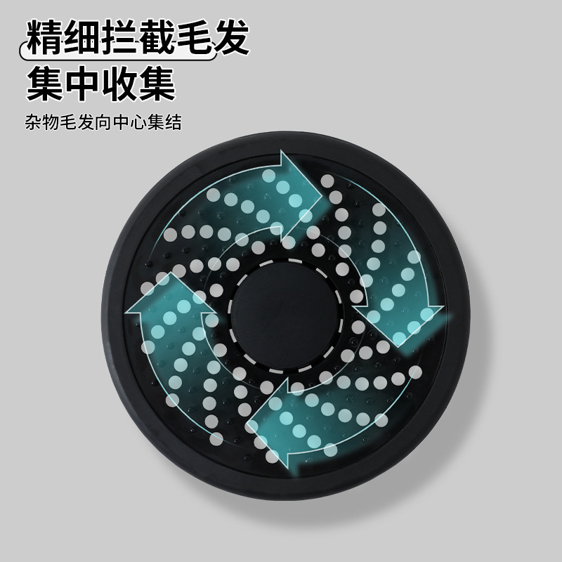厨房水槽过滤网地漏阻发器水池下水道防堵毛发过滤洗手盆毛发过滤