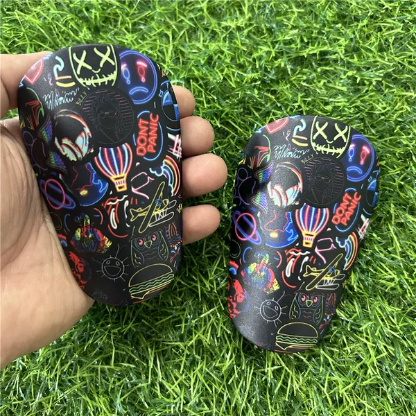 Star Temu Mini Football Shin Guards Insert-Type Protective Gear for Men and Women Trendy Mini