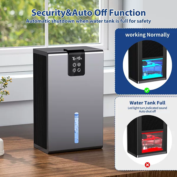 Cross-Border Dehumidifier Household Moisture Absorber Indoor Basement Dehumidifier Semiconductor Air Purification Drying Dehumidifier