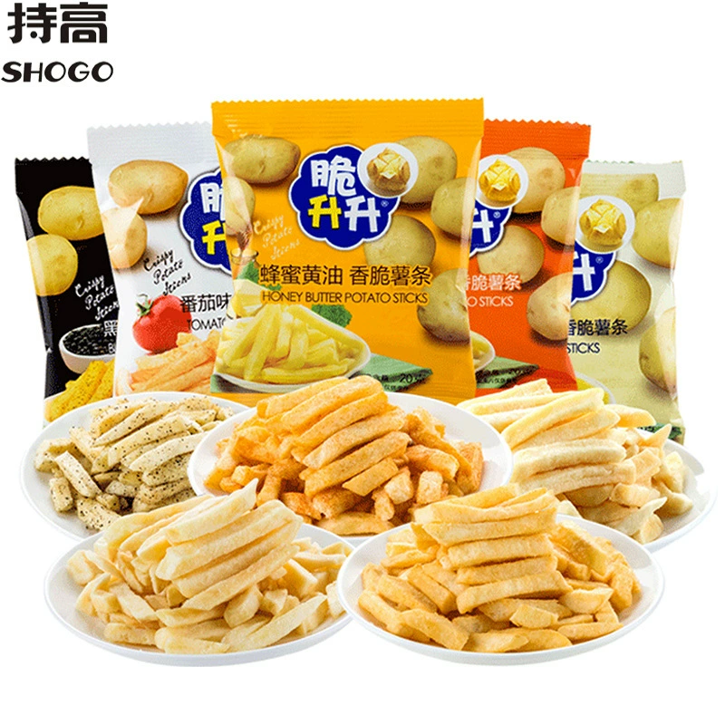 Бесплатная доставка: Хрустящие картофельные чипсы Shengsheng 20г, со вкусом меда, масла и томатов, оригинальные, оптом, для перекуса