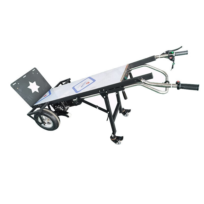 Escalera eléctrica caminante de escaleras para transportar electrodomésticos materiales de construcción de carga de carga para ascender y bajar escaleras, artefacto mágico de ahorro de mano de obra pequeño carro de tracción