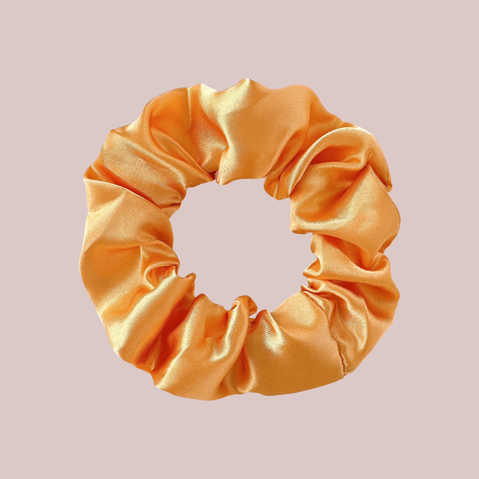 Coletero Scrunchie de Satén de Alta Elasticidad