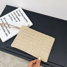 包包女2021春夏新款网红百搭编织手提包