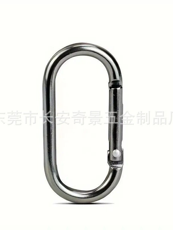 5号D型3.6线登山扣户外旅行背包多功能挂扣彩色铝合金登山扣毛胚|undefined