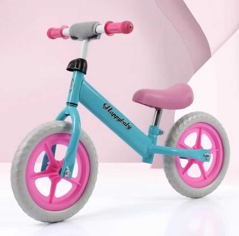 Bicicleta de Equilibrio Infantil sin Pedales 1-3 Años de Metal
