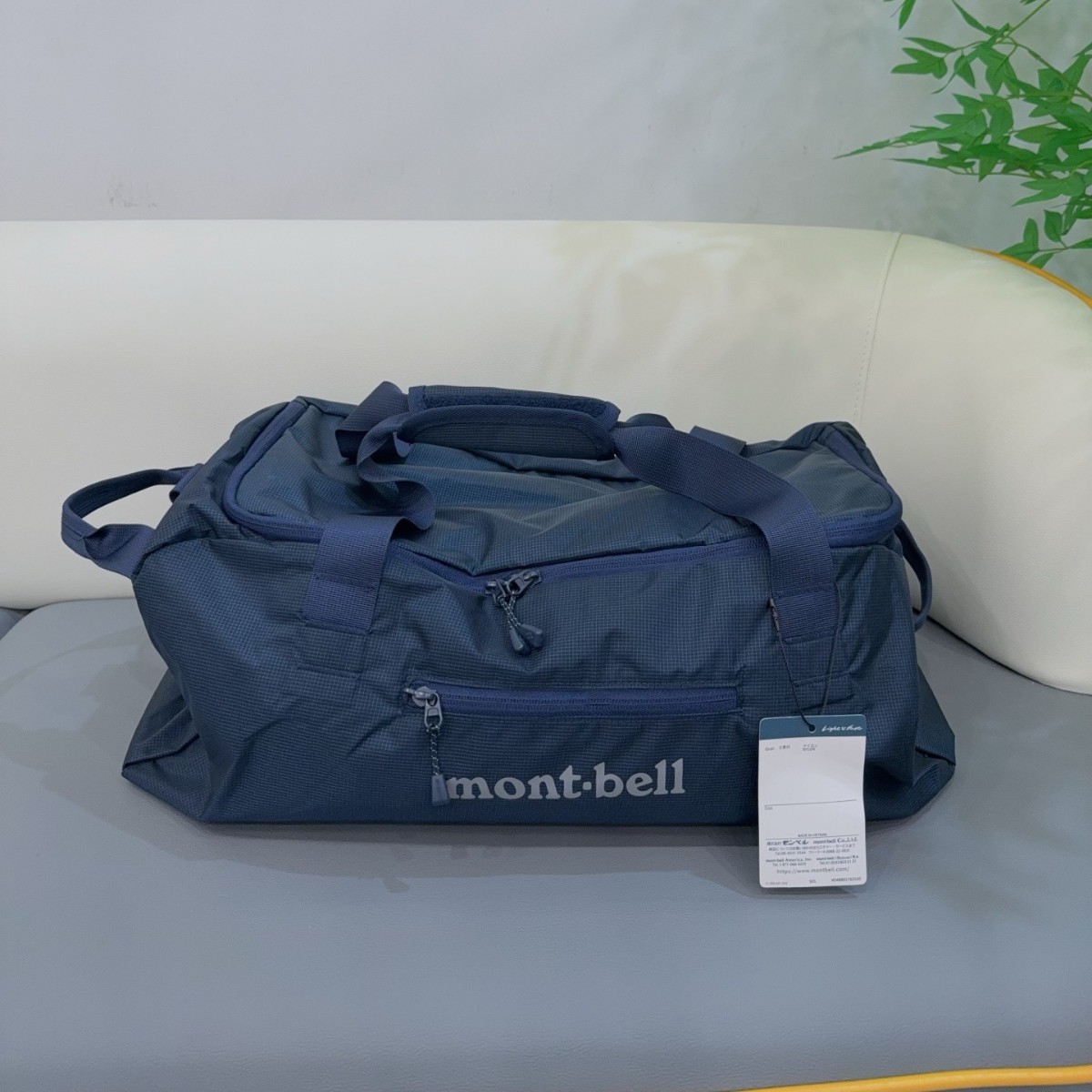 Montbell Japan Streetwear Bowling Bag Crossbody Bag For Women Waterproof Nylon Shoulder Bag 40L Travel Bag Lightweight - Thumbnail 4