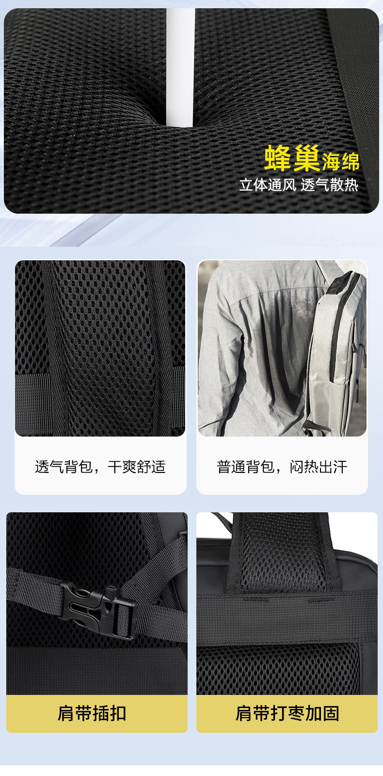 Men's travel backpack, women's new outdoor hiking bag, junior high school student schoolbag, large-capacity multi-functional large backpack undefined