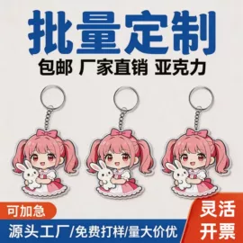 钥匙扣及钥匙扣配件;动漫立牌