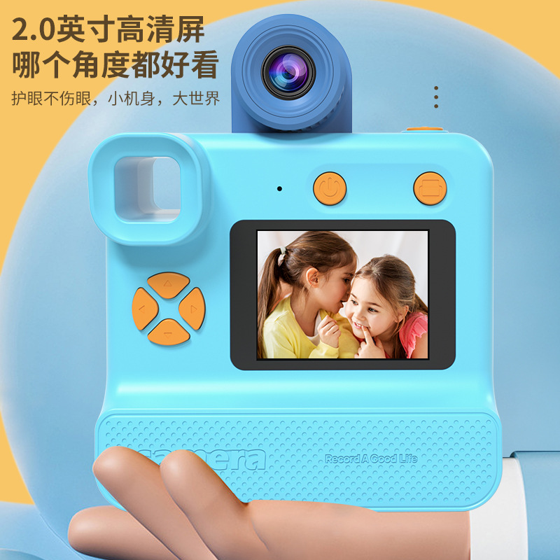Cámara DE LOS NIÑOS Polaroid fotografía video impresión térmica HD inteligente nueva fotografía Festival regalo juguete