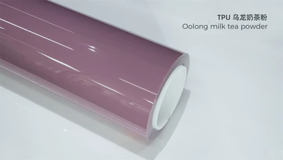 Tpu Colored Car Wrap Film, Auto Color Change Film - tpu-oolong-milk-tea-powder-wet-paste-15215m