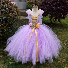 ͯLlTangled RapunzelBȹ Rd؛ԴŮͯtutu dress