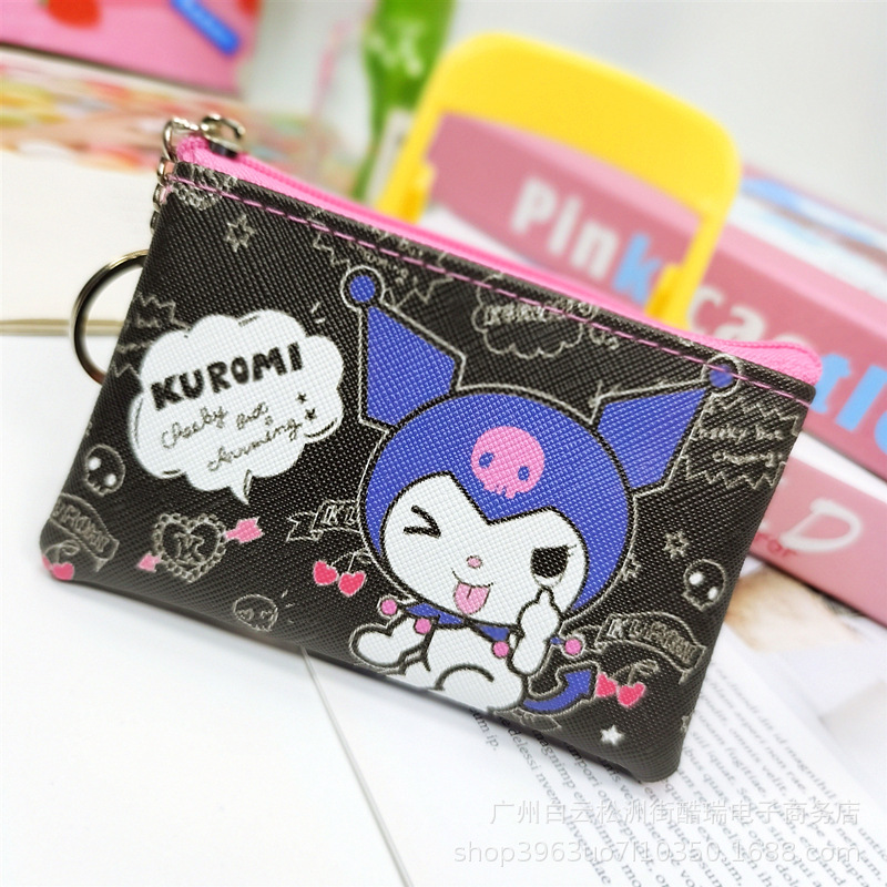 Bolso de la moneda de los niños de dibujos animados lindo niños y niñas monedero bolso de La Moneda bolso de la tarjeta de cremallera pequeña bolsa regalo del estudiante de la escuela primaria