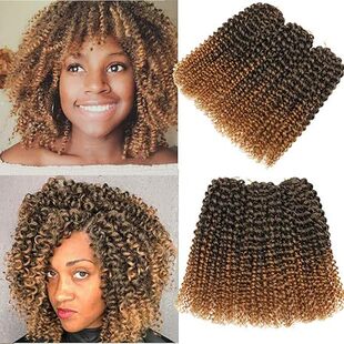 8/10/12inch��������MarlybobCrochetHair���w�L���l�ٰl����