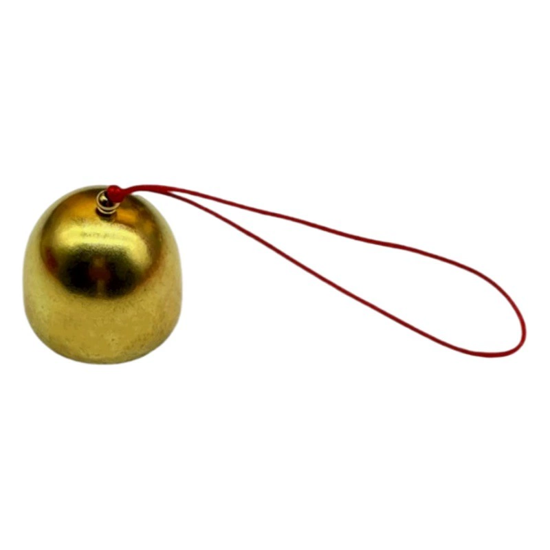 Колокольчик ветра из чистой меди, материал для брелока «сделай сам», рождественский колокольчик, аксессуары «сделай сам», металлический маленький колокольчик с колокольчиком, подвеска в виде молотка