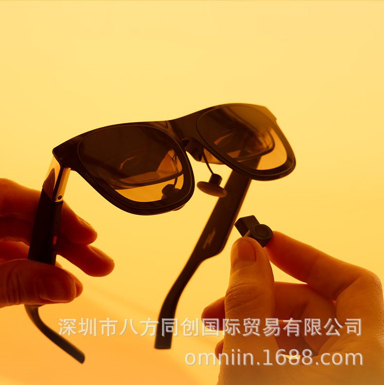 XREAL One is a brand-new smart AR glasses with native 3DoF hovering, non-translation and non-VR 3D Ai glasses undefined