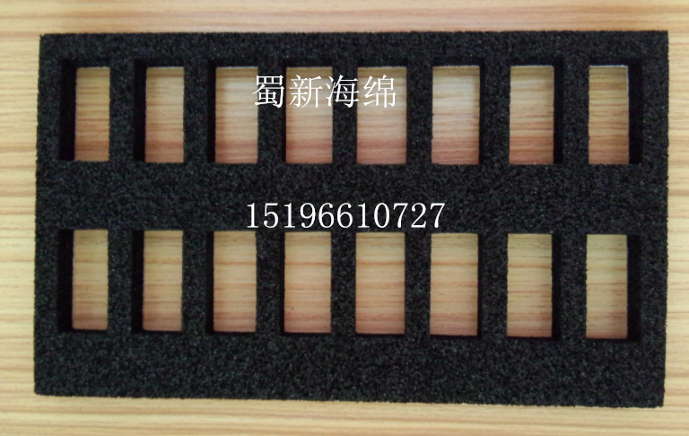 厂家供应黑色珍珠棉白色珍珠棉表绒布成型异形缓冲快递包装