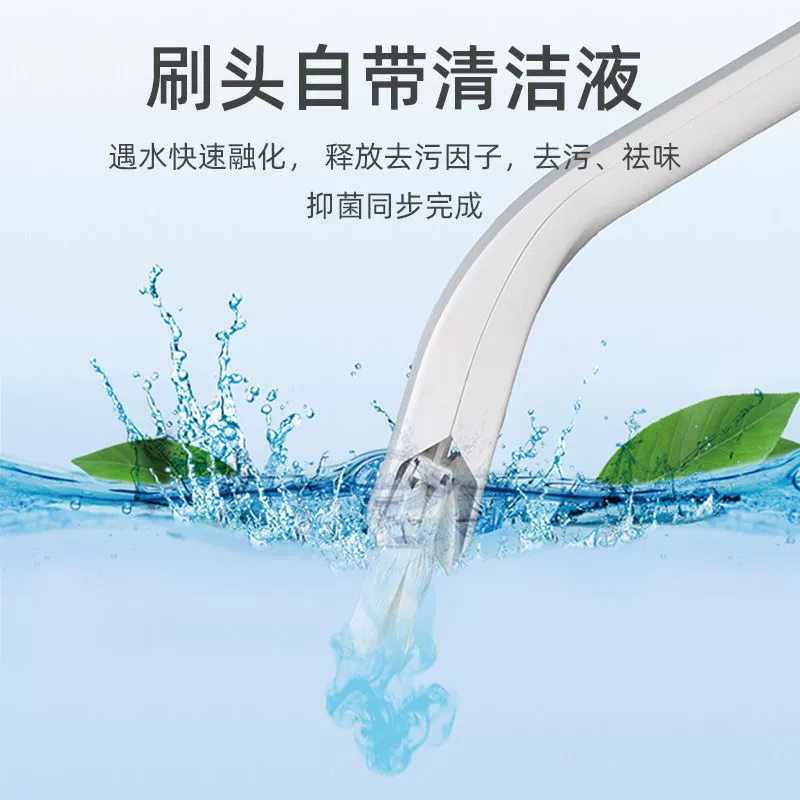 Disposable toilet, brush, changeable set