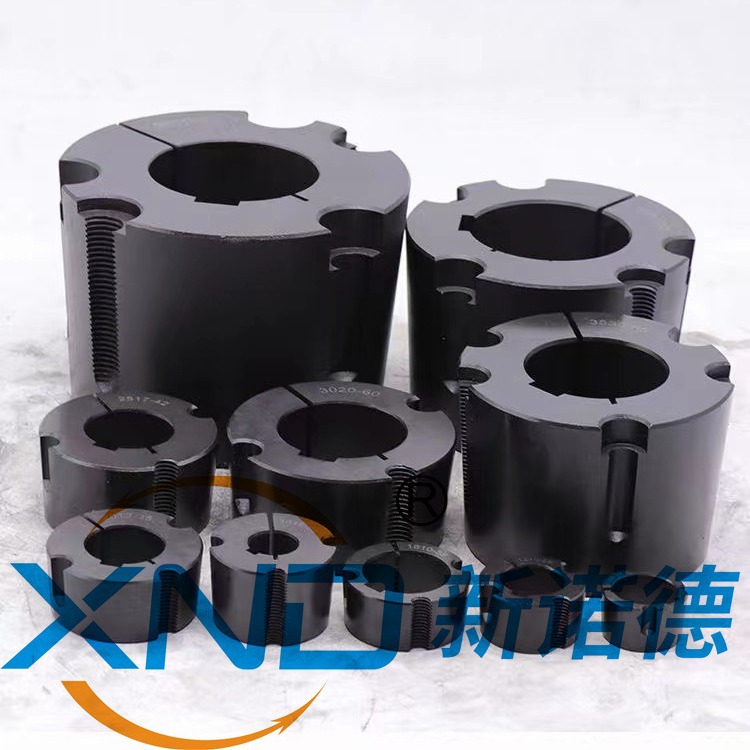 锥套1215型公制皮带盘锁紧套锥套厂/1215磷化发黑铸铁欧标皮带轮