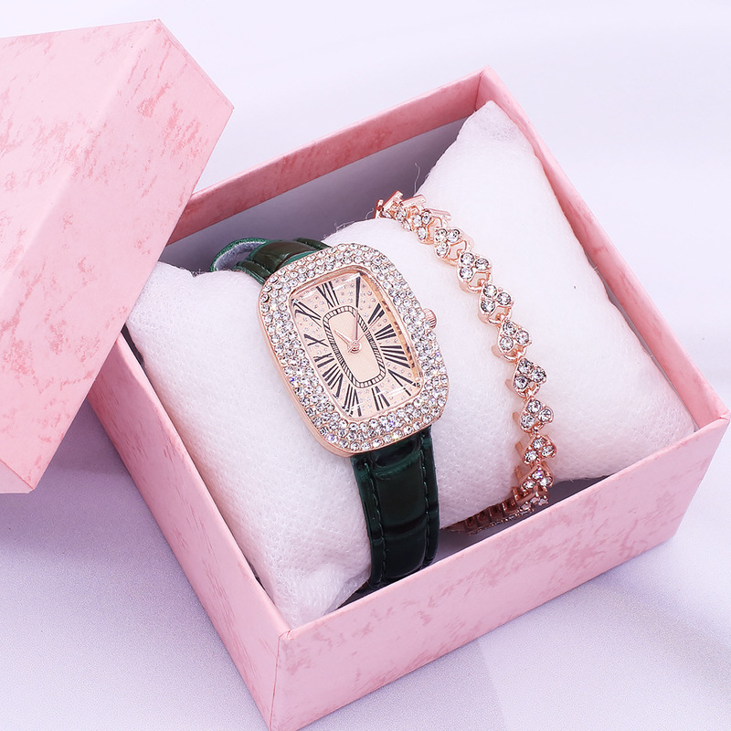 Gift Set Watch Women's Fashion Set Women's Watch Drop Shipping Watch Set Bracelet
