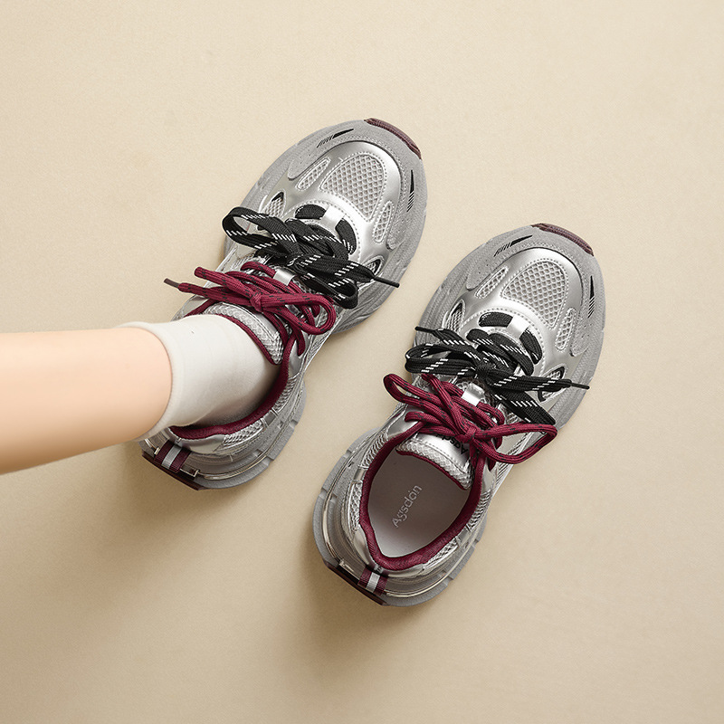 Zapatos de invierno más zapatos casuales de lana 2025 nuevos zapatos de invierno retro con suela gruesa para hacer viejos zapatos sucios