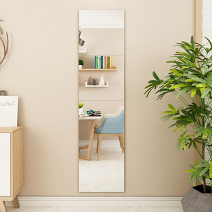 Mirror Wall self-adhesive full body dressing mirror student dormitory low price paste small apartment soft sticker on the wall