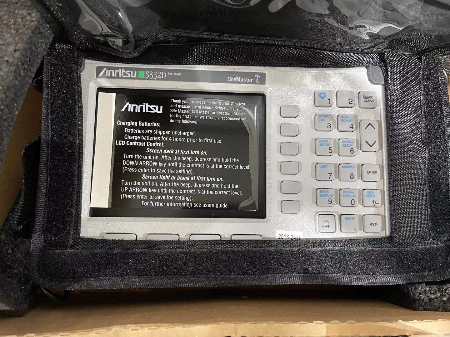 出售天馈线分析仪S332D全新未使用S331D S331L S332E Anritsu安立