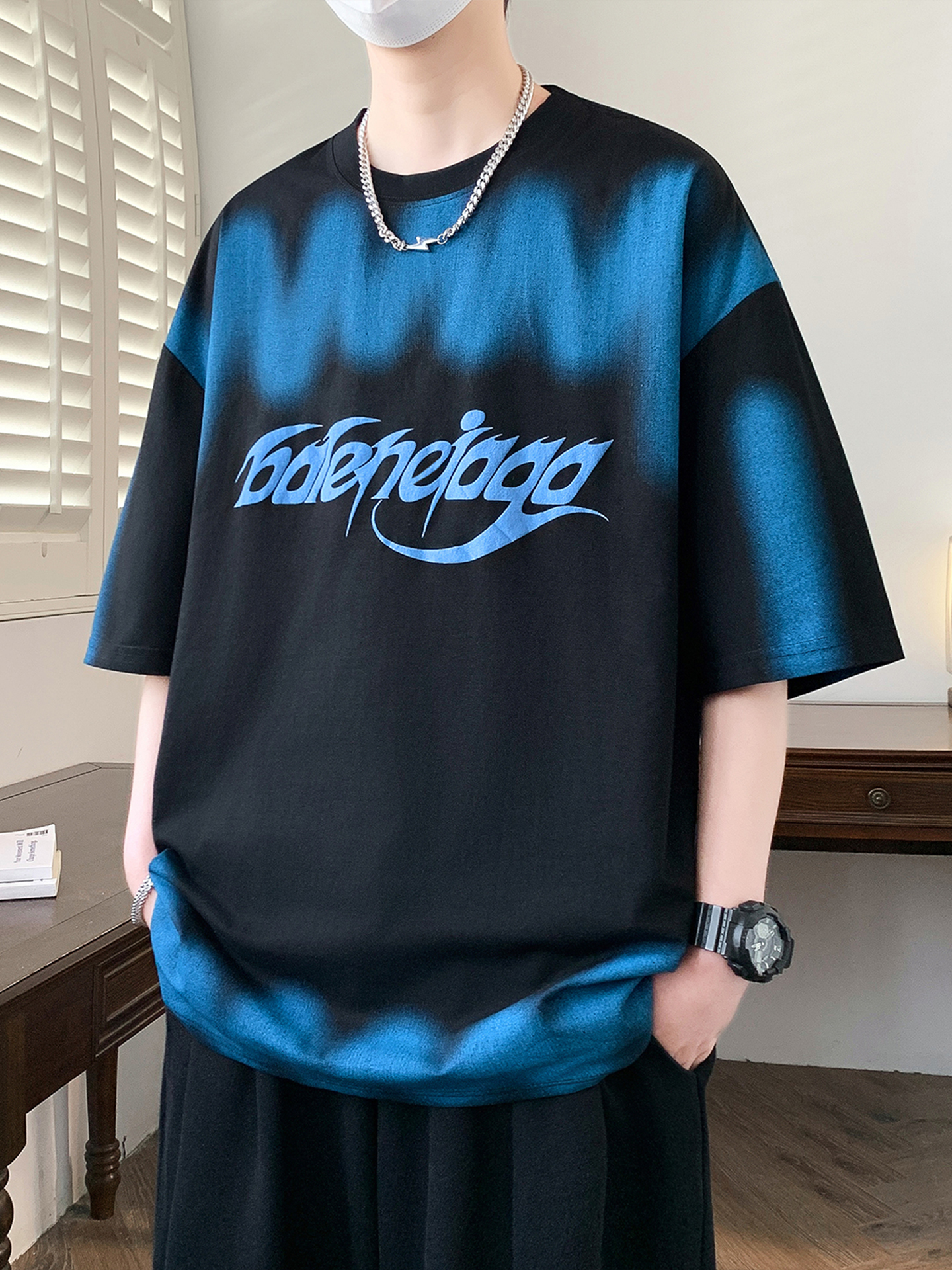 青少年短袖t恤男孩13-15岁初中高中学生半袖夏装14大童体恤衫上衣