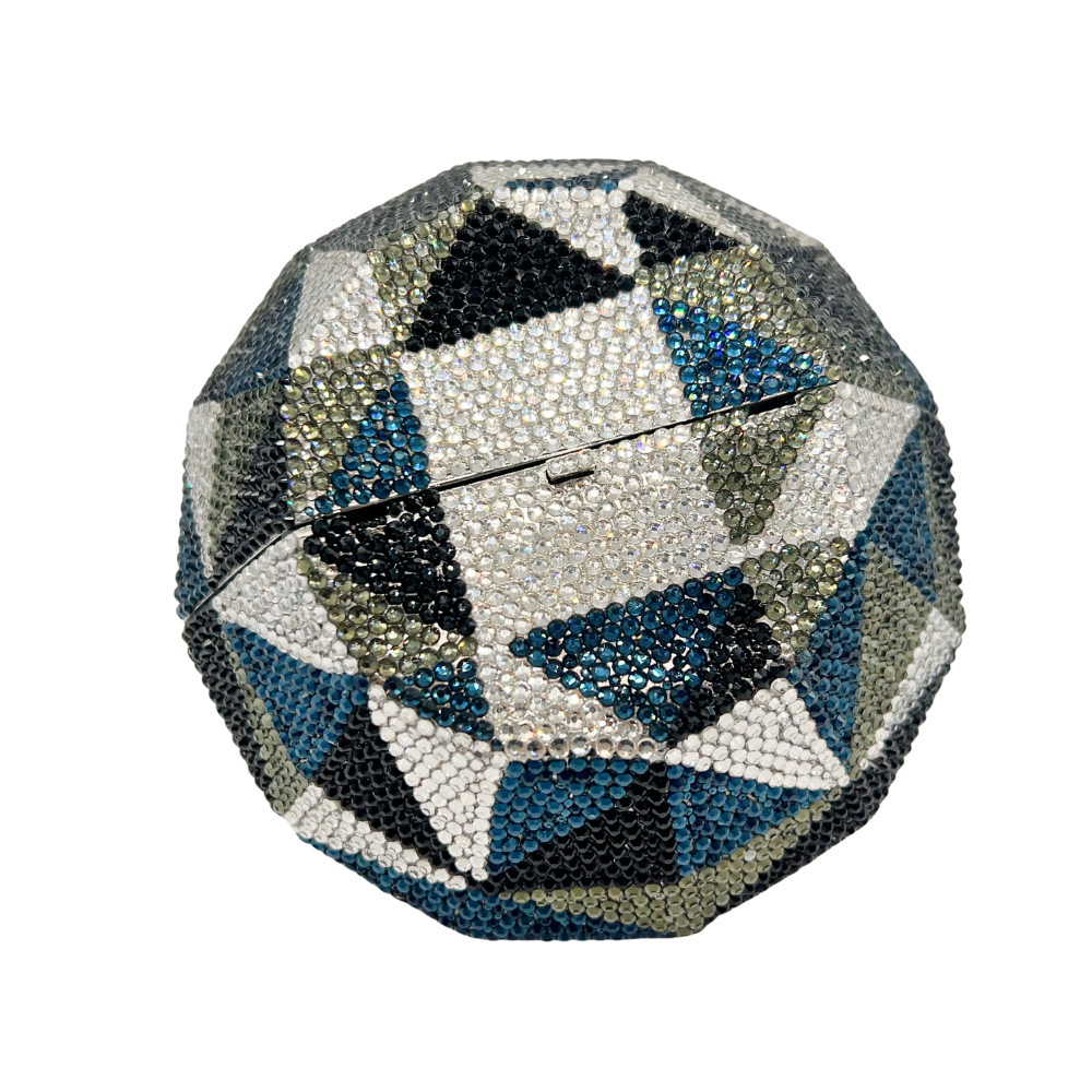 Bolsa de diamantes tridimensional Rhinestone, bolsas de cena de diamantes, vestidos de fiesta, bolsas de mano de diamantes completas