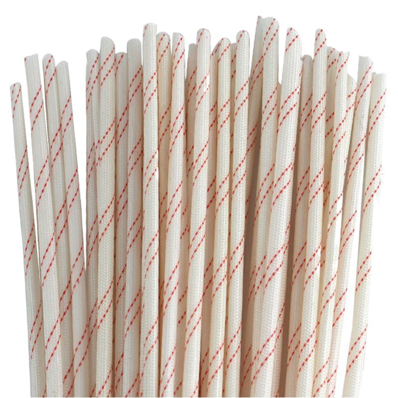 Желтая восковая трубка утолщена высокотемпературная стойкая стекловолоконная труба