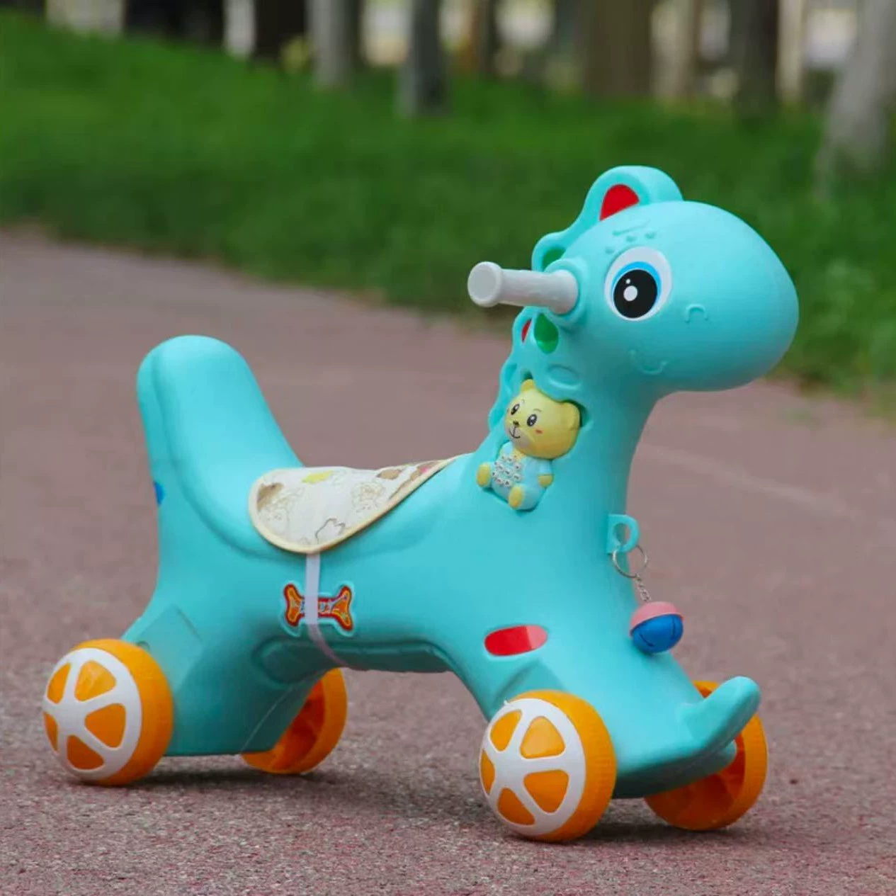 Детские универсальные качели, самокат, детская качалка, 2 в 1, 1–6 лет