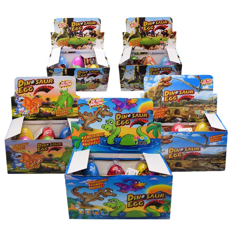 摆地摊儿童益智玩具泡水恐龙蛋膨胀玩具复活节孵化蛋恐龙模型批发