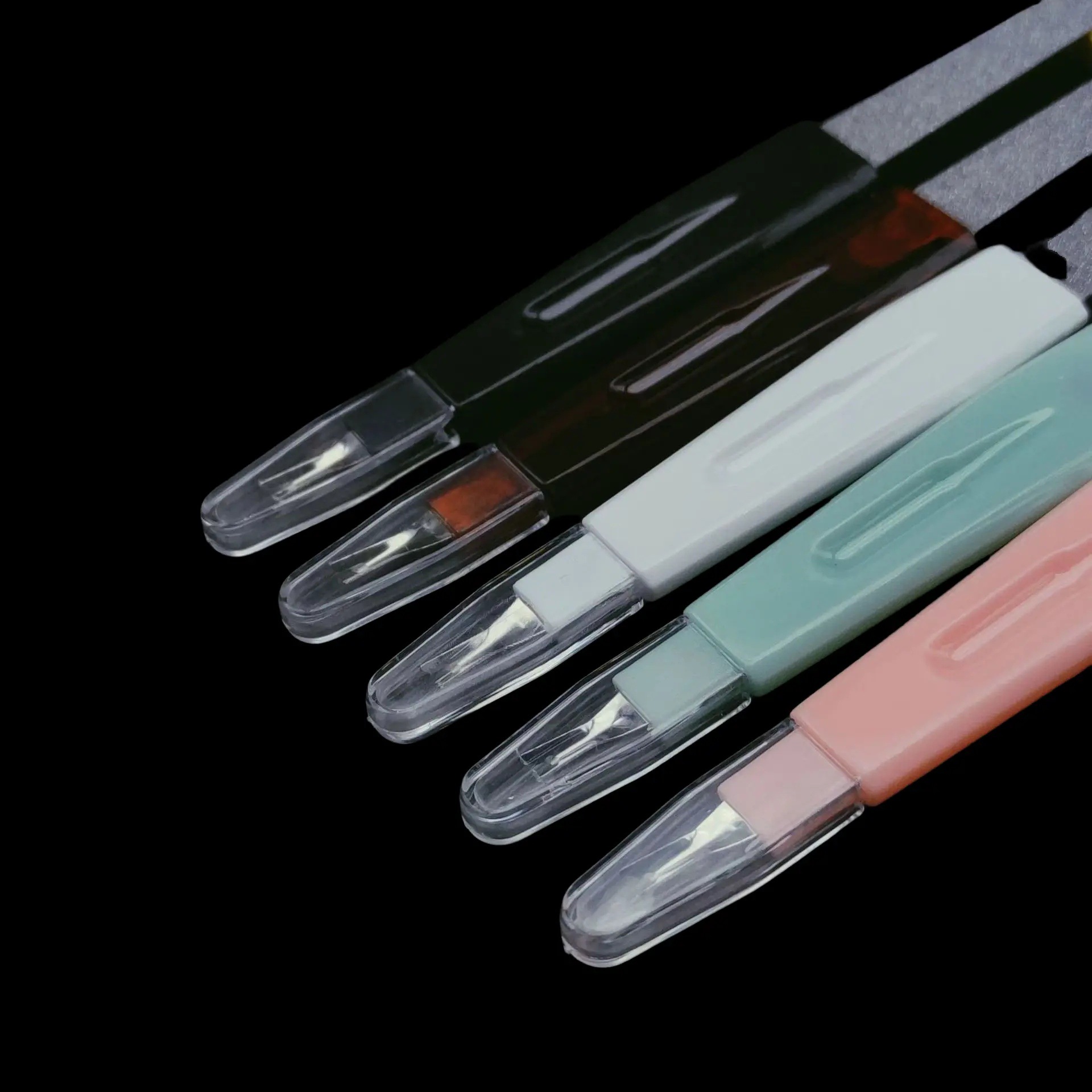 Archivo de uñas de dos cabezas herramientas de manicure de acero inoxidable archivo de uñas de fricción de uñas archivos de manicure al por mayor