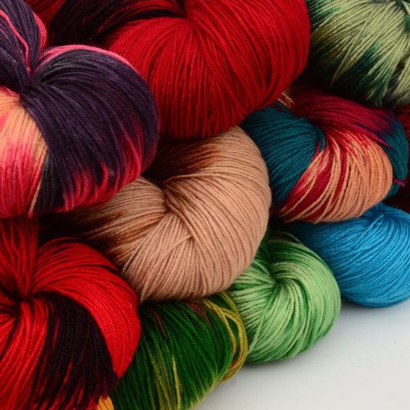 段染纯腈纶线编织鞋子毛线轧花毛线厂家批发外贸毛线