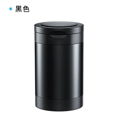 Car Ashtray with Cover Multifunctional Car ashtray - long-matte-black-customizable-with-logo-and-car-emblem